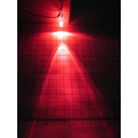 Светодиод яркий красный 5мм, прозрачный